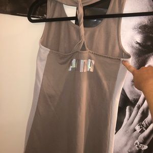 puma tennis dress with mesh sides